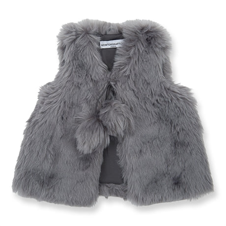 HOW TO KISS A FROG Kiki Vest 17 Grey Color