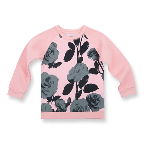 HOW TO KISS A FROG Liza Jumper Ash Pink and Green Rose Color