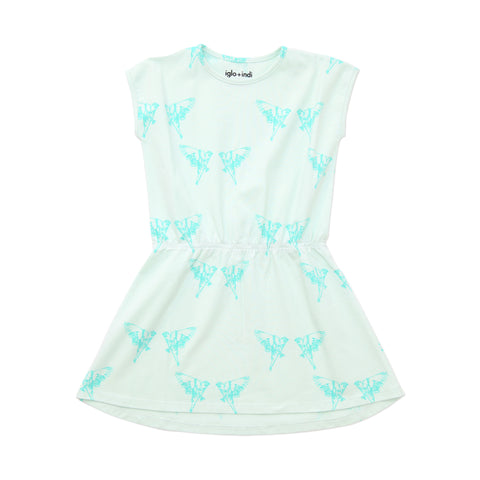 iglo + indi Aqua Bird Dress Aqua color
