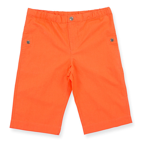 HOW TO KISS A FROG Charles Shorts Neon Orange color