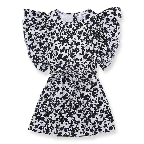 HOW TO KISS A FROG Cilla Dress Butterfly black color