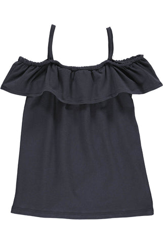 GRO Coal Girly Top - Dark Washed Color