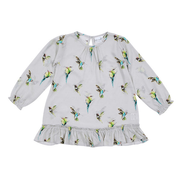 iglo + indi Bird Dress Pale Green Color