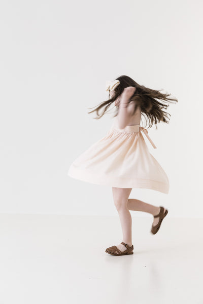 MARMAR Danita Dress Peach Cream color