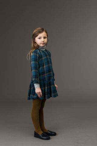 MARMAR Dinah Dress Legion Blue Check