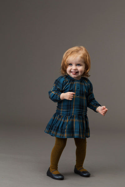 MARMAR Dinah Dress Legion Blue Check