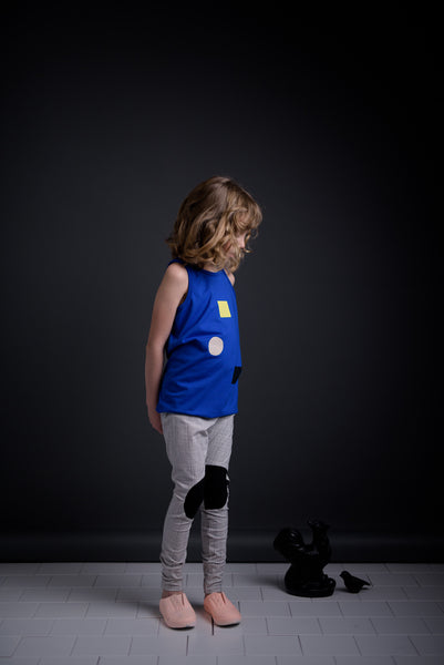 PAPU Evening Top Ink Blue color