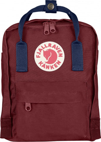 FJALLRAVEN Kanken Mini Bag - Ox Red/Royal Blue