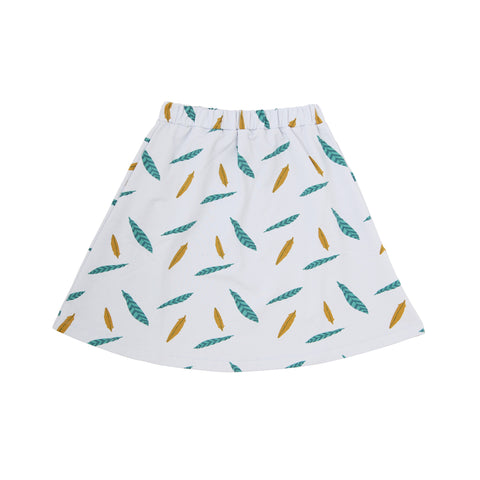 iglo + indi Feather Skirt Sky Blue color