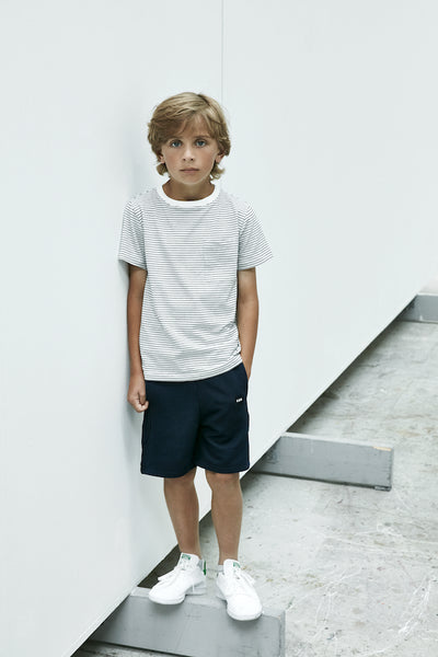 GRO Funky Sports Long Shorts - Classic Navy Color