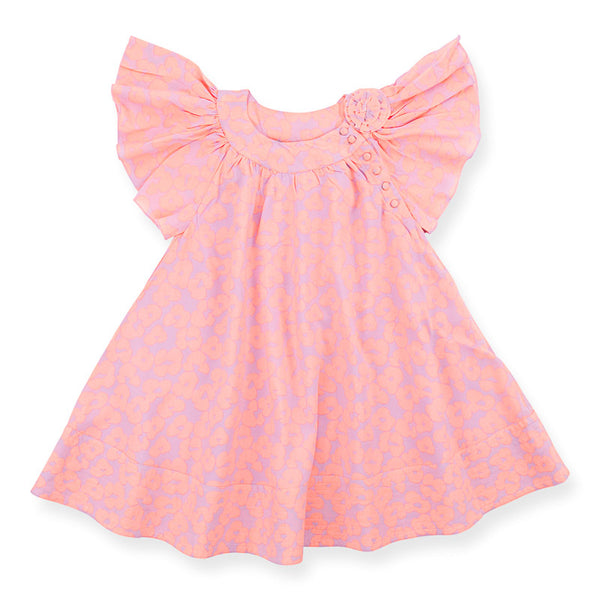 HOW TO KISS A FROG Glory Dress Orange Bloom color