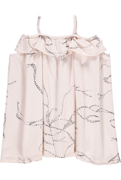 GRO Havanna Dolly Dress - Pure Baby Tone (Light Peach) Color