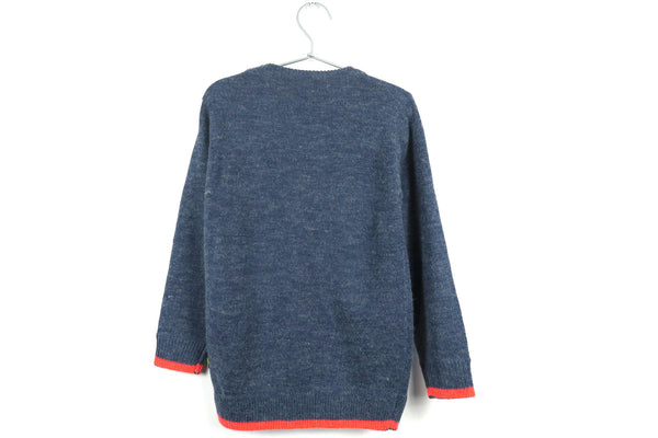 KIDS UP Knit Pullover Light Blue