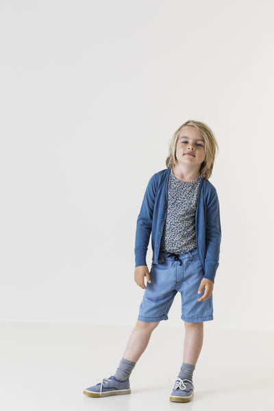 MARMAR Leo Tank Vest Teal Blue color