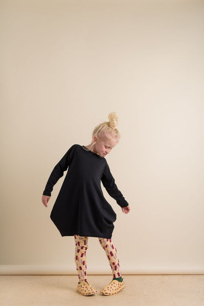 PAPU Black Kanto Dress