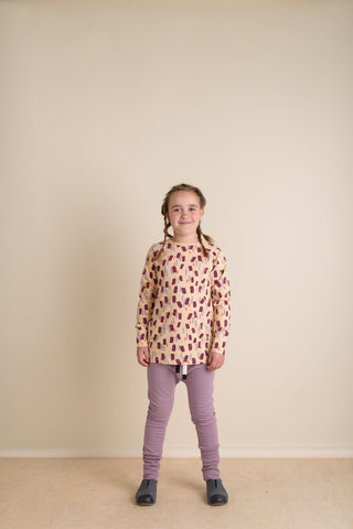 PAPU Pudding Slim Baggy Lavender