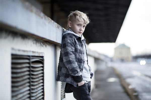 I DIG DENIM Buster Shirt Black Grey