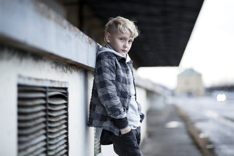 I DIG DENIM Buster Shirt Black Grey