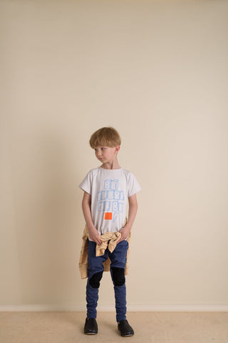 PAPU Blue Patch Leggings