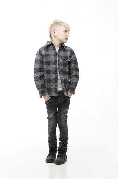 I DIG DENIM Buster Shirt Black Grey