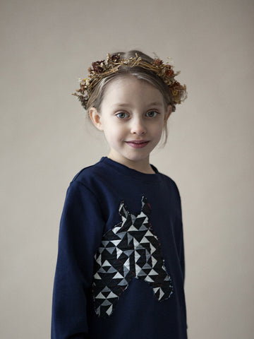 MIS CRIOS Jane Sweater Indigo Blue Felpa