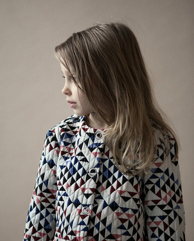 MIS CRIOS Mazzy S Jacket Quilted Triangles
