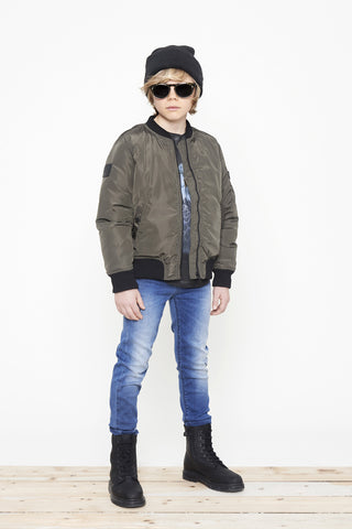 PETIT BY SOFIE SCHNOOR Jacket Dark Olive