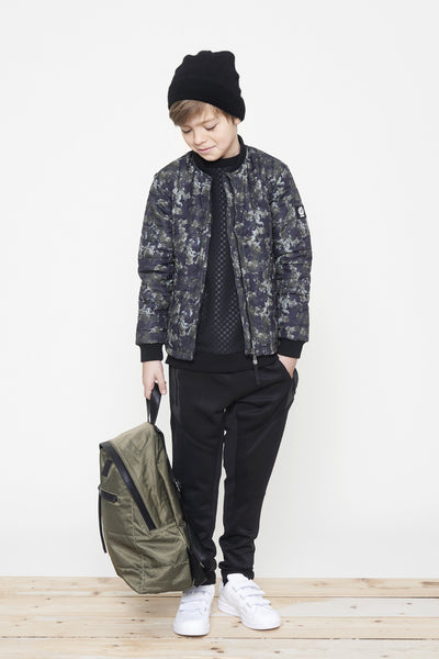 PETIT BY SOFIE SCHNOOR Black Mix Thermal Jacket