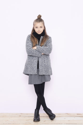 PETIT BY SOFIE SCHNOOR Jacket Grey Melange
