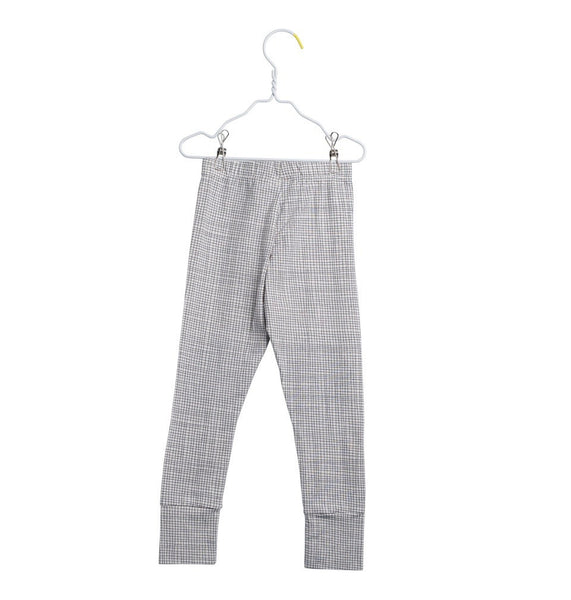 PAPU Mesh Patch Leggings White sand and Charcoal grey color