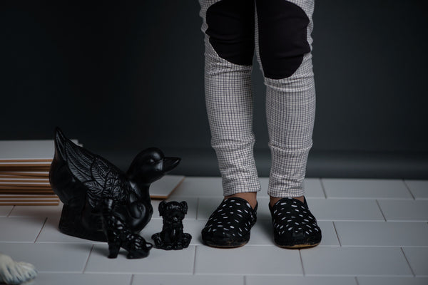 PAPU Mesh Patch Leggings White sand and Charcoal grey color