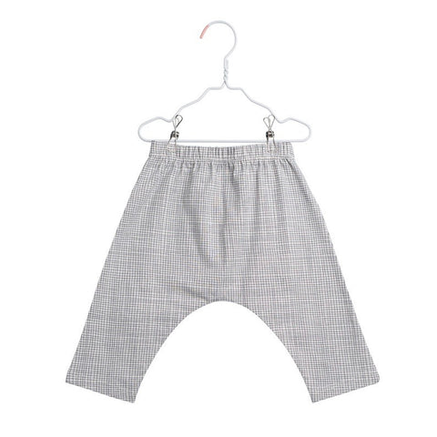 PAPU Mesh Summerpants White sand and Charcoal grey color