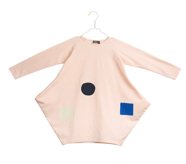 PAPU Morning Dress Pale Peach color