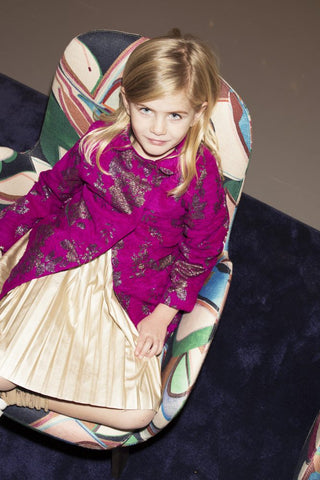 CHRISTINA ROHDE Skirt No.206 Gold Color