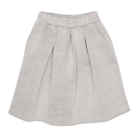 CHRISTINA ROHDE Skirt No.208 Silver Color