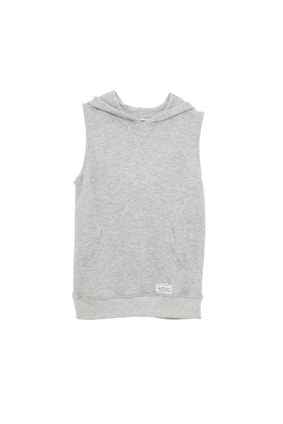 I DIG DENIM Owen Hood Sweater Grey Melange color