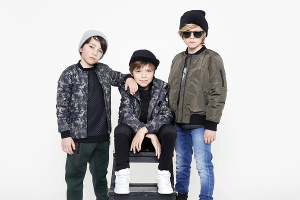 PETIT BY SOFIE SCHNOOR Black Mix Thermal Jacket