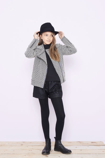 PETIT BY SOFIE SCHNOOR Black / Off Jacket