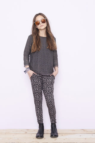 PETIT BY SOFIE SCHNOOR Blouse New Mud Lace