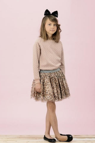 PETIT BY SOFIE SCHNOOR Tull Skirt - Cameo Rose Color