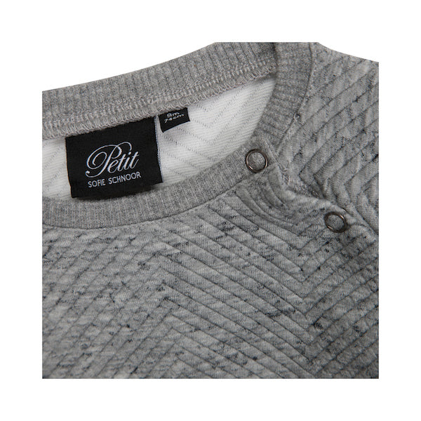 PETIT BY SOFIE SCHNOOR Sweater - Light Grey Melange Color