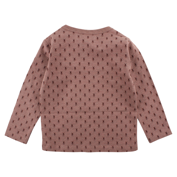 SMALL RAGS Dolly LS Top Nutmeg Melange