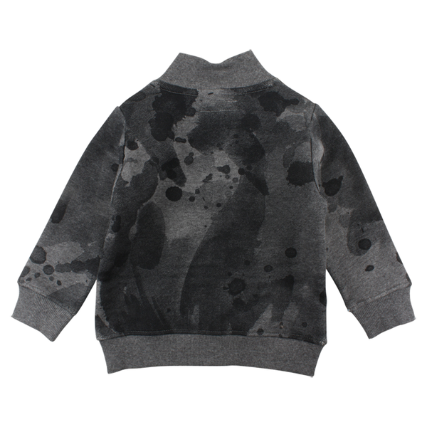 SMALL RAGS Danny Cardigan Dark Grey Melange