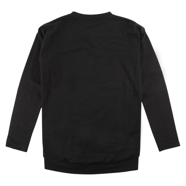 SMALL RAGS Dina LS Top Jet Black