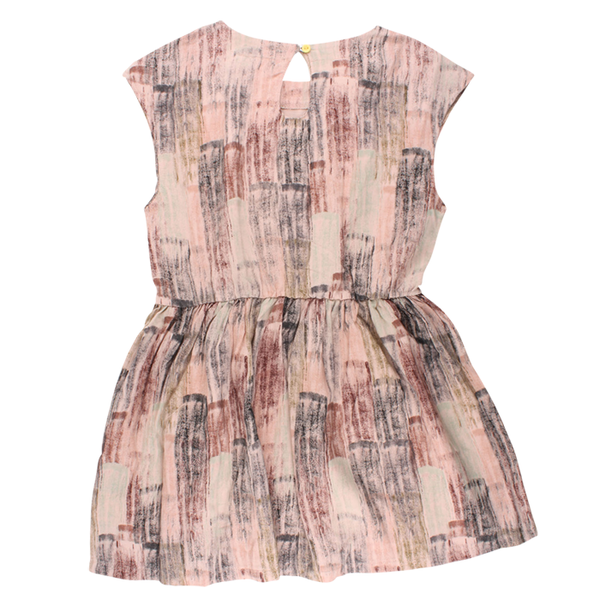 SMALL RAGS Dina SL Dress Nutmeg (Multi-Color)