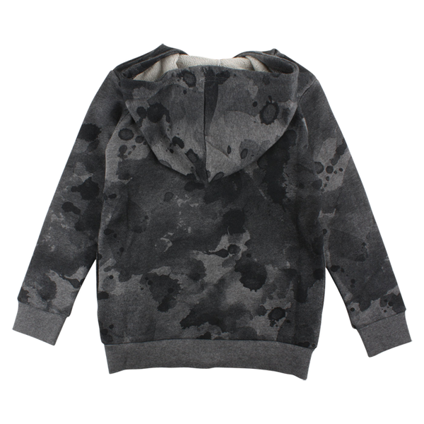 SMALL RAGS Dave Cardigan Dark Grey Melange