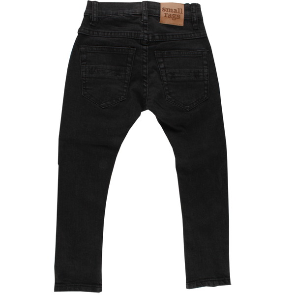 SMALL RAGS Dave Slim Jeans Denim Black