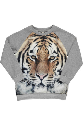 POPUSHOP Basic Sweat Tiger Grey