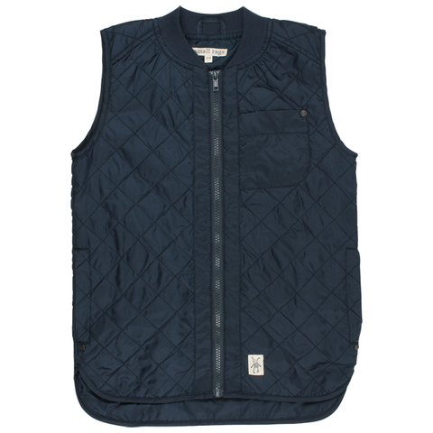 SMALL RAGS Viktor Vest Midnight Navy