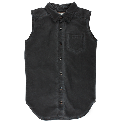 SMALL RAGS Dina SL Shirt Jet Black